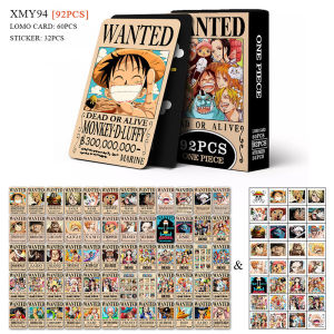 Lomo Card Anime One Piece 92pcs  Anime One Piece Cosplayer Photo Card