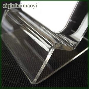 aiqinhaimaoyi Clear Plastic transparent Stand Shelf Window Counter Display Showcase