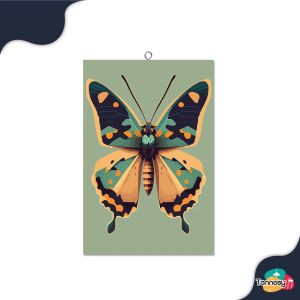 TENNESY Hiasan Dinding Aesthetic Butterfly Kupu-Kupu 20x30cm Dekorasi Kamar Tidur Pajangan Rumah
