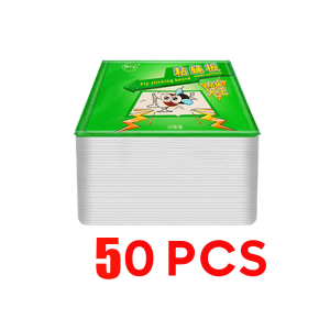 [Spot +24hours delivery]100pcs fly paper trap super sticky 1 piece of paper can catch 1000 flies fly trap sticky glue fly catcher flies fly killer