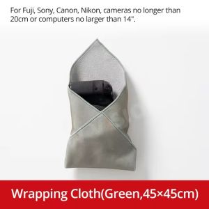 AMBITFUL Camera Cover Protective Wrap Cloth Magic Folding Cloth SLR Lens Protector Case Wrapping Storage photographinner Bag