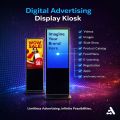 32" 43" 50" Touchscreen Kiosk Floor Standee Vertical Screen 1080 Full HD Advertising Player Digital Signage. 