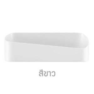 Goody Home ชั้นพลาสติกวางของอเนกประสงค์ ติดผนังโดยการติดสติกเกอร์กาว แทนการเจาะผนัง
