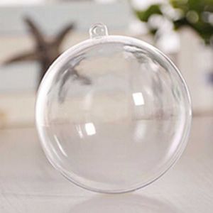 Transparent Acrylic Ball Hanging Decoration Ball Cake Topper Decoration 8cm/10cm