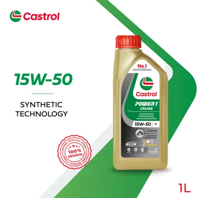 Castrol POWER1 Cruise 4T 15W-50 (1L) Synthetic Technology API SP JASO MA2