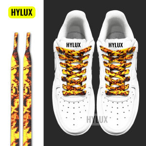 Dây Giày Họa Tiết Flame Cao Cấp Bảng 5 Màu - Dây Giày HYLUX