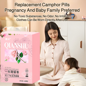 Flower Scented Camphor Balls for Wardrobe Deodorization and Fragrance Removal of Clothing Insect Repellent Mildew Proof Bags and Moth Proof Tablets防潮香氛樟脑丸