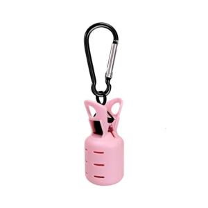 Portable Squid Jig Hook Cover with Carabiner Squid Jig Baits Protector Squid Jig Lures Caps Fishing Tackle Easy to Use