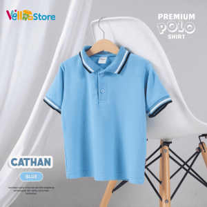 KREMO KIDS PREMIUM KAOS POLO SHIRT ANAK USIA 3-4 TAHUN KAOS KERAH PREMIUM ANAK