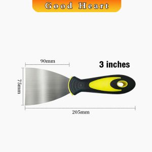 J.D. เกรียงโป้วสี สีด้ามยาง ทนต่อการใช้งาน Putty Knife