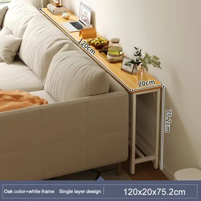 Serene side table Slim and narrow table Nordic living room bedroom Kitchen Bedside Sofa side Storage rack