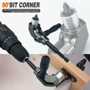 Right Angle Attachment Electric Screwdriver Repair 90 Degree Corner Device Screwdriver Socket Adapter Drill Bit Corner