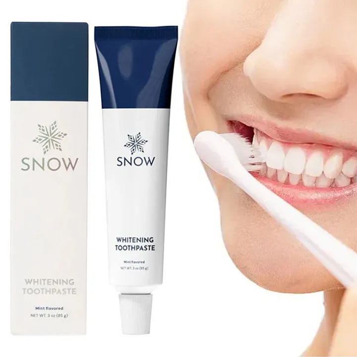 The USA. SNOW. Teeth Toothpaste Whitening For Adults 85g