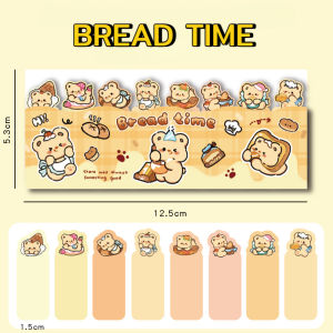 S62  โพสต์อิท ลายการ์ตูนหมีน้อย สติ๊กเกอร์การ์ตูน กระดาษข้อความ พร้อมส่ง