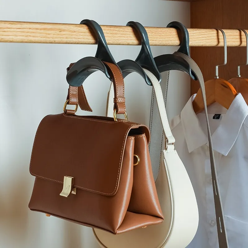 Purse Hanger Hook Bag Rack Holder Handbag Hanger Organizer Storage Over The  Closet Rod Hanger Storing