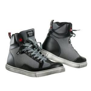 SHIMA SX-2 Men Motorcycle Sneakers - Black/Grey