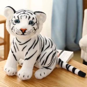 Đồ Chơi Nhồi Bông Hình Hổ Con Dễ Thương Sống Động Như Thật Mềm Mại Như Gối Ôm Hình Hổ Rừng Hoang Dã Quà Tặng Sinh Nhật Cho Trẻ Em.