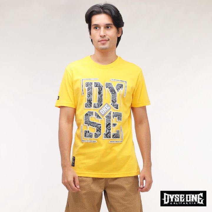 Dyse One Round Neck Regular Fit DBT01A-1024 (S.Yellow) | Lazada PH