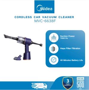 Midea Car Vacuum Cleaner Wireless Vacuum Cleaner Cordless Vacuum MVC-107 /6638F Car Vacuum Cleaner Small Vacuum Cleaner vakum✔