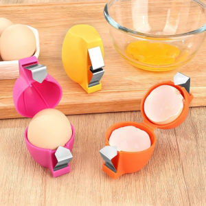Multifunctional Egg Shell Opener Handheld Egg Cracker Separator Tool Eggshell Cutter Easy Open Kitchen Gadget For Egg