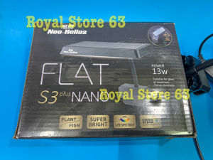 NEO-HELIOS FLAT S3 PLUS NANO RGB - Đèn Kẹp Mini RGB Đỏ Cá Không Đỏ Nước Cá Lóc Tép Thuỷ Sinh