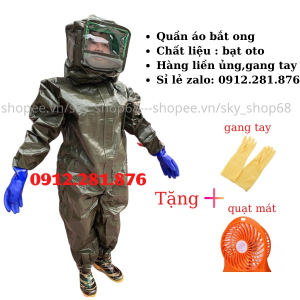 Áo Bắt Ong Bạt Oto - Quần Áo Bắt Ong Rừng Giá Rẻ