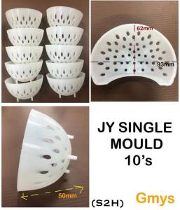 S2H - 10 pcs x JY SINGLE NEST MOULD 燕窝模具