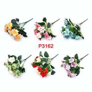 BI P3162 Bunga Mawar Buatan dengan Bahan Sutra untuk Hiasan Dekorasi Bunga Hias - Video Unboxing - Warna dan Pesanan Sesuai - Nama, No. HP, dan Alamat yang Benar - (TOKO LAZADA FLOWER DECO)