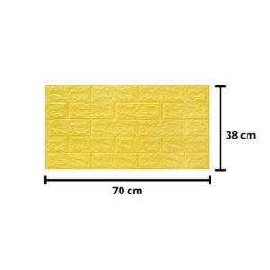 Wallfoam Wallpaper Sticker Foam Bata Putih 3D