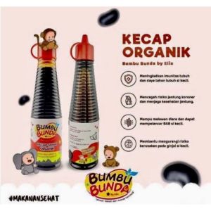 Bumbu Bunda Elia Kecap 140ML MPASI Non MSG / Manis Asin Saos Tiram Teriyaki Wijen Halal Anak Bayi