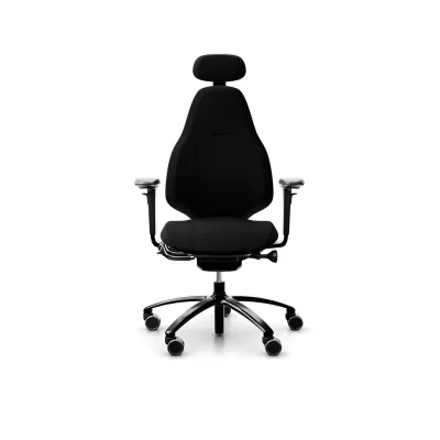 Flokk RH 【Mereo 220 Fabric Cura Black】Ergonomic Office Chair Home Office Chair Gaming Chair Made in Sweden10 Years Warranty