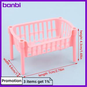 banbi บ้านตุ๊กตาตะกร้าเก็บผลไม้ขนาดเล็กสำหรับ1 12บ้านตุ๊กตาตะกร้าวางซ้อนกันได้อุปกรณ์ตกแต่งบ้านตุ๊กตา