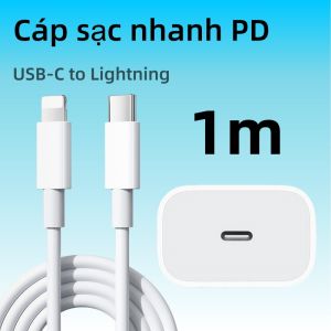 Dây cáp sạc nhanh 27W chuẩn PD Bảo hành 12 tháng ALI PHỤ KIỆN