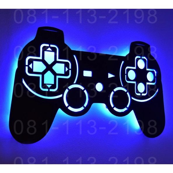 LED Neon Flexible Light 220V จอยเกมส์ Ps1 Ps2 Ps3 Ps4 Ps5 xbox อะคริลิค ...