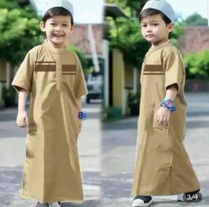 baju Jubah Anak Laki Laki model maroko Terbaru 2024 Bonus Peci Kurta Baju Gamis simpel Anak Baju Taqwa Anak Baju Gamis Anak Baju Muslim Anak Jubah Anak Baju Ngaji Stelan Anak Pria Cowok Umur 1 Sampai 14 Tahun