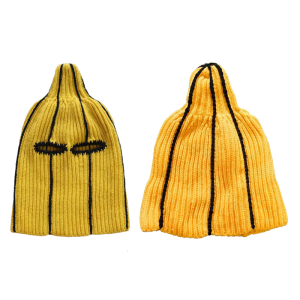 Elastic Yellow Banana Balaclava Headwear Full Coverage Warm Face Mask For Men Women Skiing Concerts Holiday Costumes