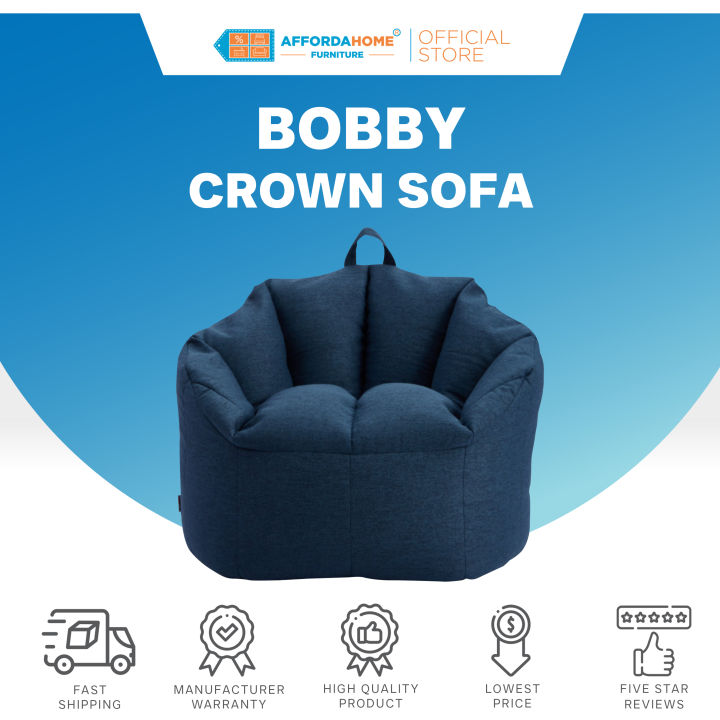 Round Bean Bag Chair Bobby Large - Beanie MNL