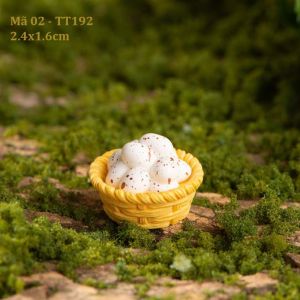 TT192 - trang trại gà diy trang trí tiểu cảnh - nhớ xem phần mô tả