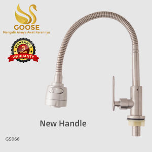Keran Cuci Piring GOOSE Fleksible Tancap Stainless - GS066