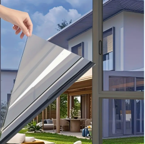 1 Roll of Heat Insulation Film Effectively Blocks Harmful Ultraviolet Rays Ensures Excellent Light Transmission Easy to Install Requires Cleaning of Glass Surface local seller Suitable for Study Rooms Bedrooms Living Rooms Meeting Rooms