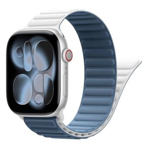 Magnetic Buckle Silicone Strap for Apple Watch Series 11/10/9/8/7/6/SE & Ultra 3 Soft Sport Band 40/41/42/44/45/46/49mm