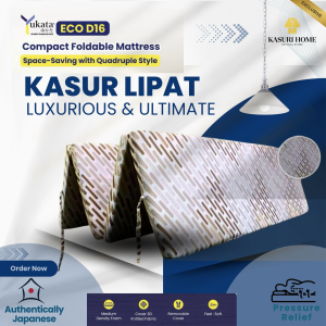 Kasur Lipat Yukata ECO-D16-Tinggi 5-15cm Super Nyaman & Berkualitas tinggi