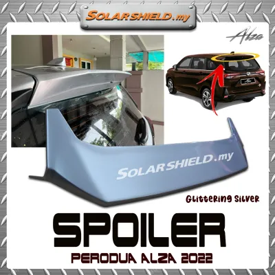 Perodua Alza 2022 Rear Gear Up Ducktail Spoiler With Paint