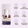 Máy làm sữa hạt mini OSTMARS hàng nội địa trung (Có in tem hướng dẫn sang tiếng việt kèm theo ) thiết kế đẹp mắt dung tích 800ml 6 chế độ say nấu tự động nấu sữa hạt ngon nhanh chín. 