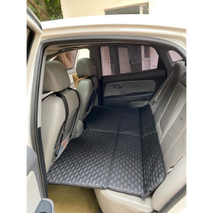 Đệm ô tô nệm giường sau ô tô chất liệu da 5D cao cấp không bơm hơi gấp gọn dễ dàng