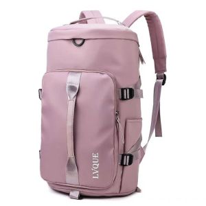 3 Ways to Carry Waterproof Backpack Shoe Compartment Wet Pocket Travel Outdoor Bag