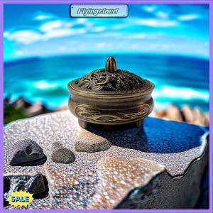 Follow Get New[FlyingC] Dragon Phoenix Pocket Hollow Out Incense Stick Brass Incense Holder Utensils Incense Lotus Incense Censer