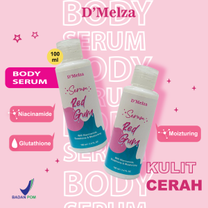 Body Serum- DMelza body serum melembabkan kulit Niacinamide 100ml (BPOM)