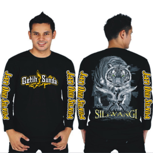 Baju kaos distro keren pria dewasa lengan panjang - GAMBAR SILIWANGI GETIH SUNDA...