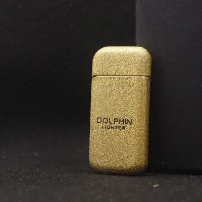 Mancis Korek Roda Api Gas Slim Tipis Dolphin Lighter 083 Unik Murah